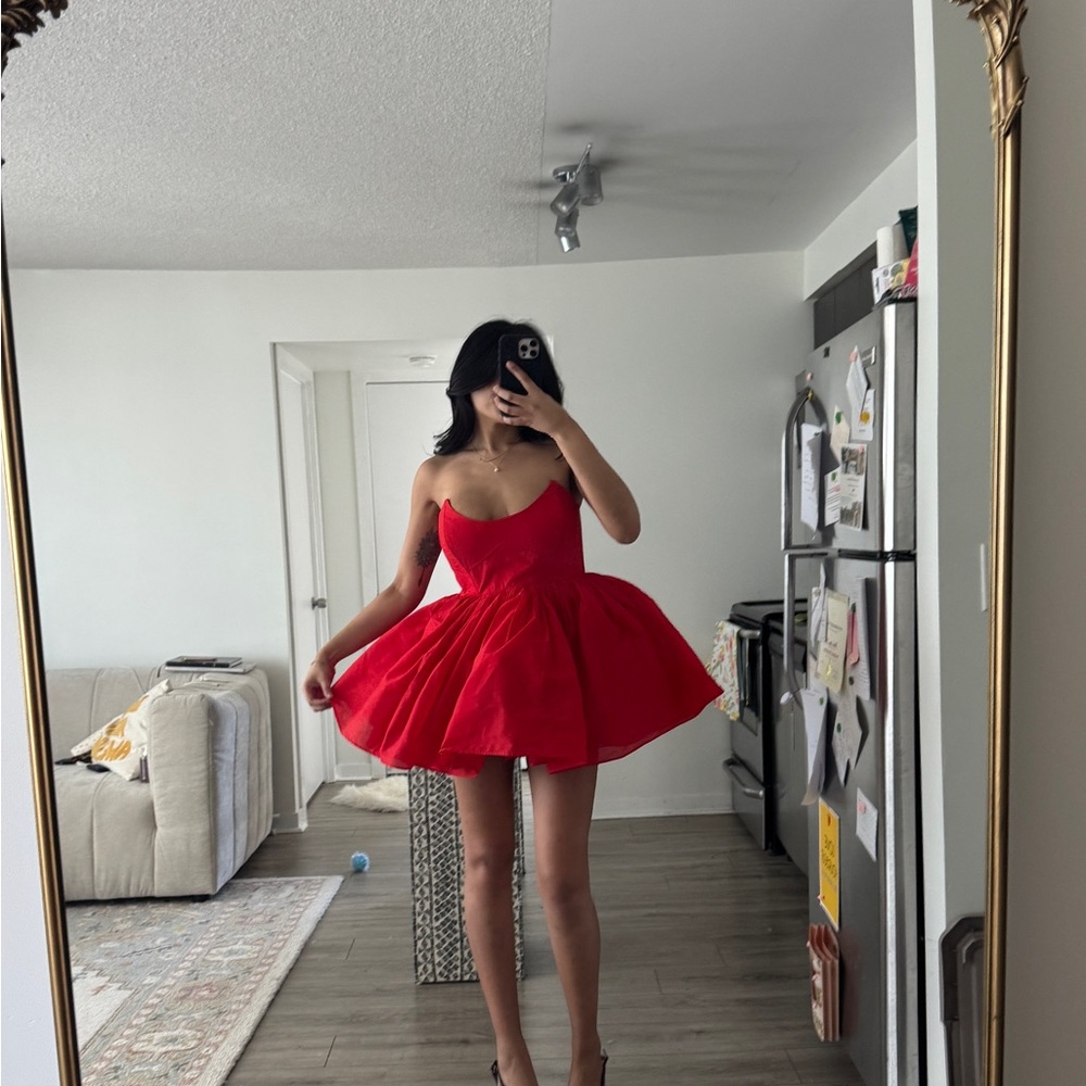 Selkie Red Mini Dress